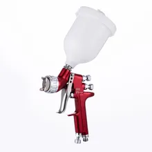 Hvlp краскопульт 1,3 мм Аэрограф чистый Al Forge безвоздушный пистолет-распылитель для окрашивания автомобиля пневматический инструмент воздушная щетка-распылитель Gfg