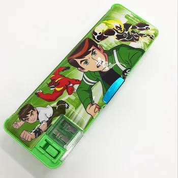 

Cute kawaii pencil case boy multifunctional creative plastic school pencil case