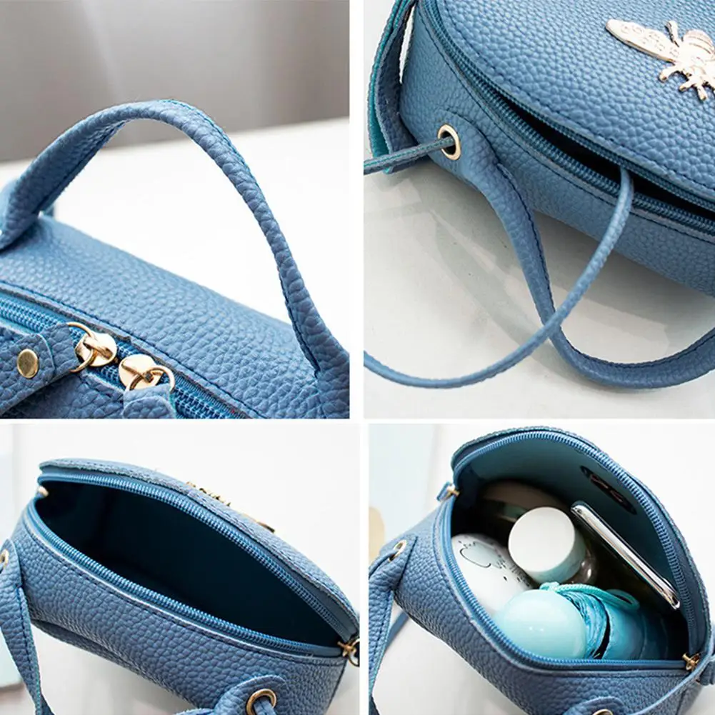 2019 Summer Women Shoulder Bags Fashion Cute Bee Crossbody Bag PU Leather Casual Handbag Large Capacity Phone Messenger Bags 2019 Summer Women Shoulder Bags Fashion Cute Bee Crossbody Bag PU Leather Casual Handbag Large Capacity Phone Messenger Bags