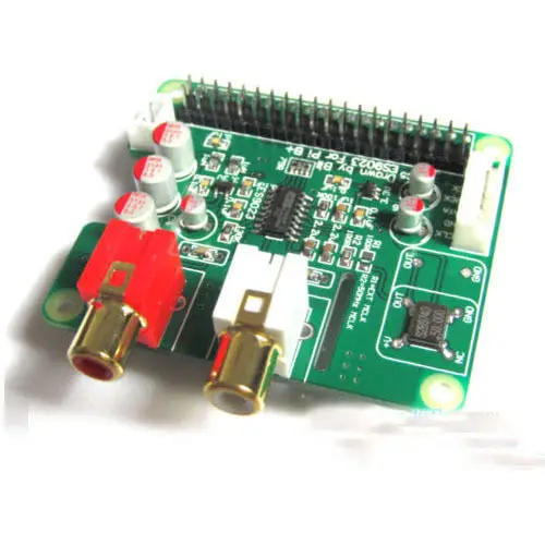 

I2S HiFi DAC ES9023 Expansion Board Decode Board Encoder for raspberry pi2 pi3 B+