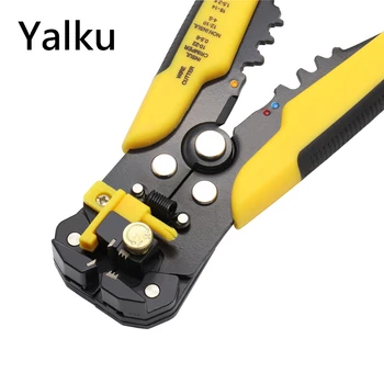 

Yalku Multifunctional automatic wire stripper Crimper Cable Cutter 3 in 1 Electrician tools Hand Tool Automatic stripping pliers