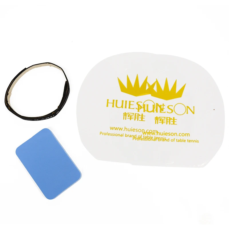 

HUIESON Professional Table Tennis Rubber Protective Film+Cleaner Sponge+ Racket Edge Protection Tape Table Tennis Accessories