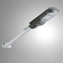 20 Вт светодио дный светодиодный солнечный уличный свет открытый водостойкий радар Датчик движения на светодио дный солнечных батареях Светодиодный полюс настенный уличный путь свет для сада