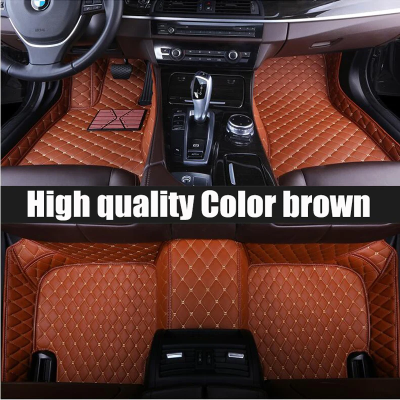 

ZHAOYANHUA Custom car floor mats for KIA K2 K3 K4 K5 K7 K9 Sportage Sportage-R Sorento RIO Koup Soul Cer styling carpet floor