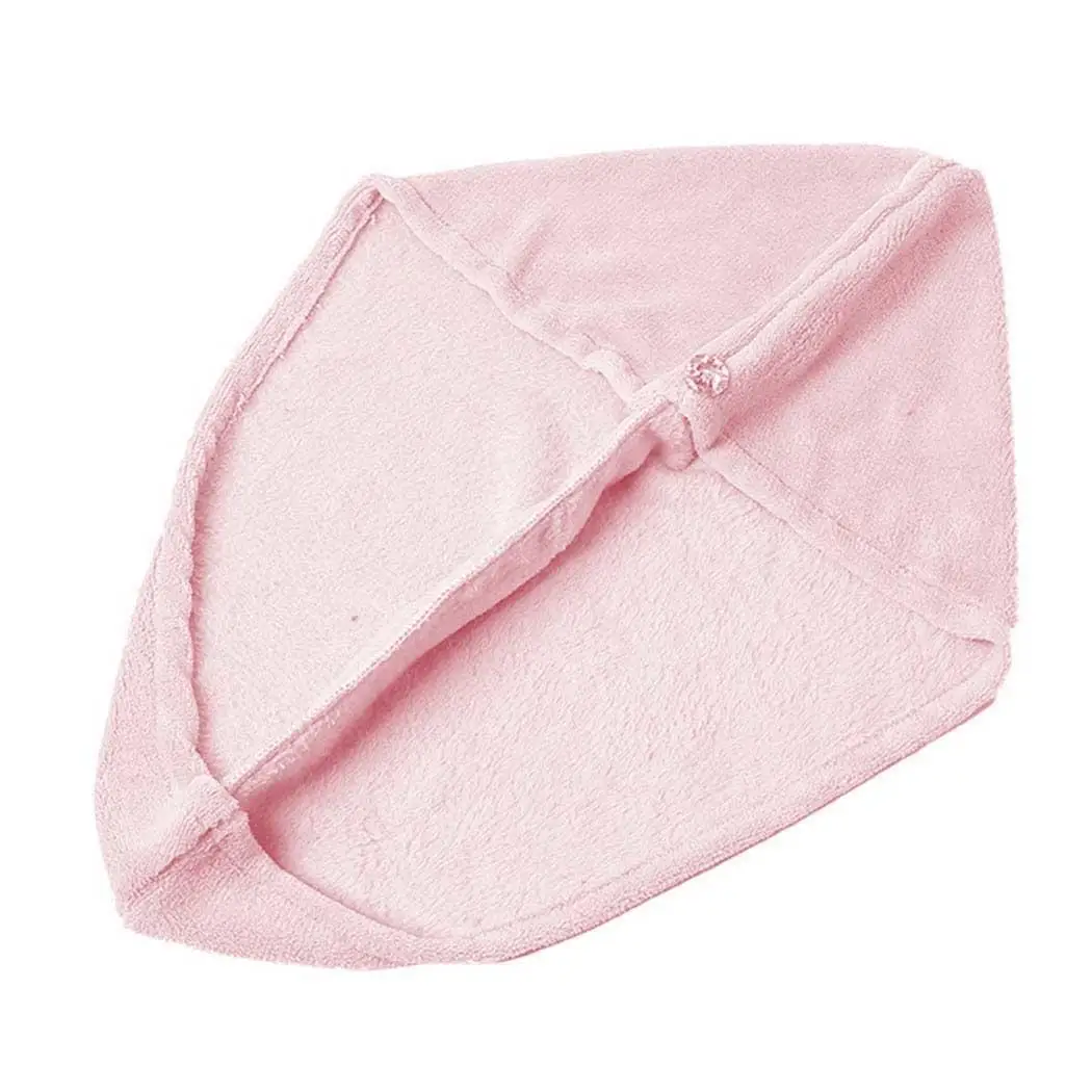 

Double-sided Solid Bath Shower Cap Towel Thicken Strong water absorption function. Absorbent Towel Cap