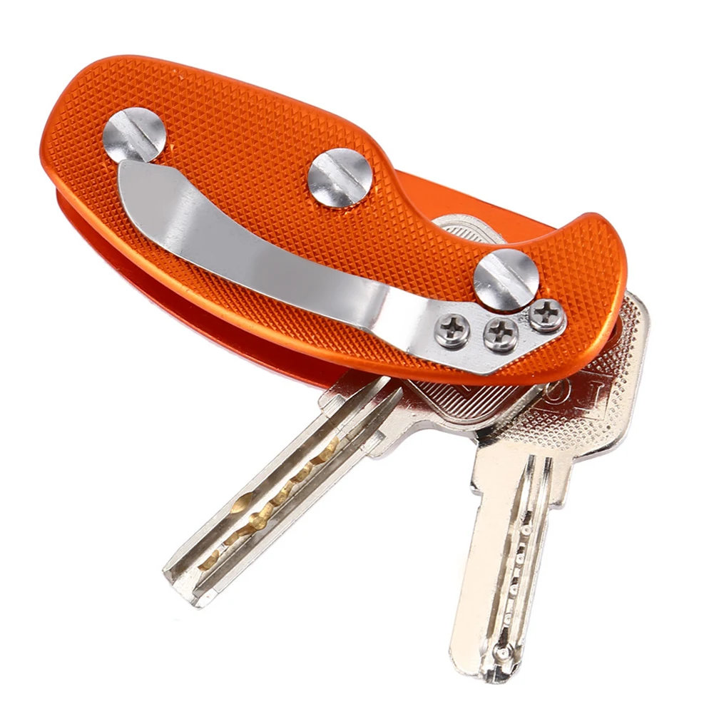 

Outdoor Survival Tool Keychain Tools EDC Folding Keys Organizer Holder Pocket Aluminum Key Bar for Camping,Climbing hiking
