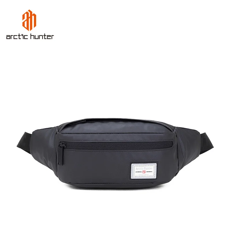 Новая брендовая мужская женская поясная сумка с высокой плотностью Оксфорд Непромокаемая ткань Грудь сумка через плечо маленькие черные