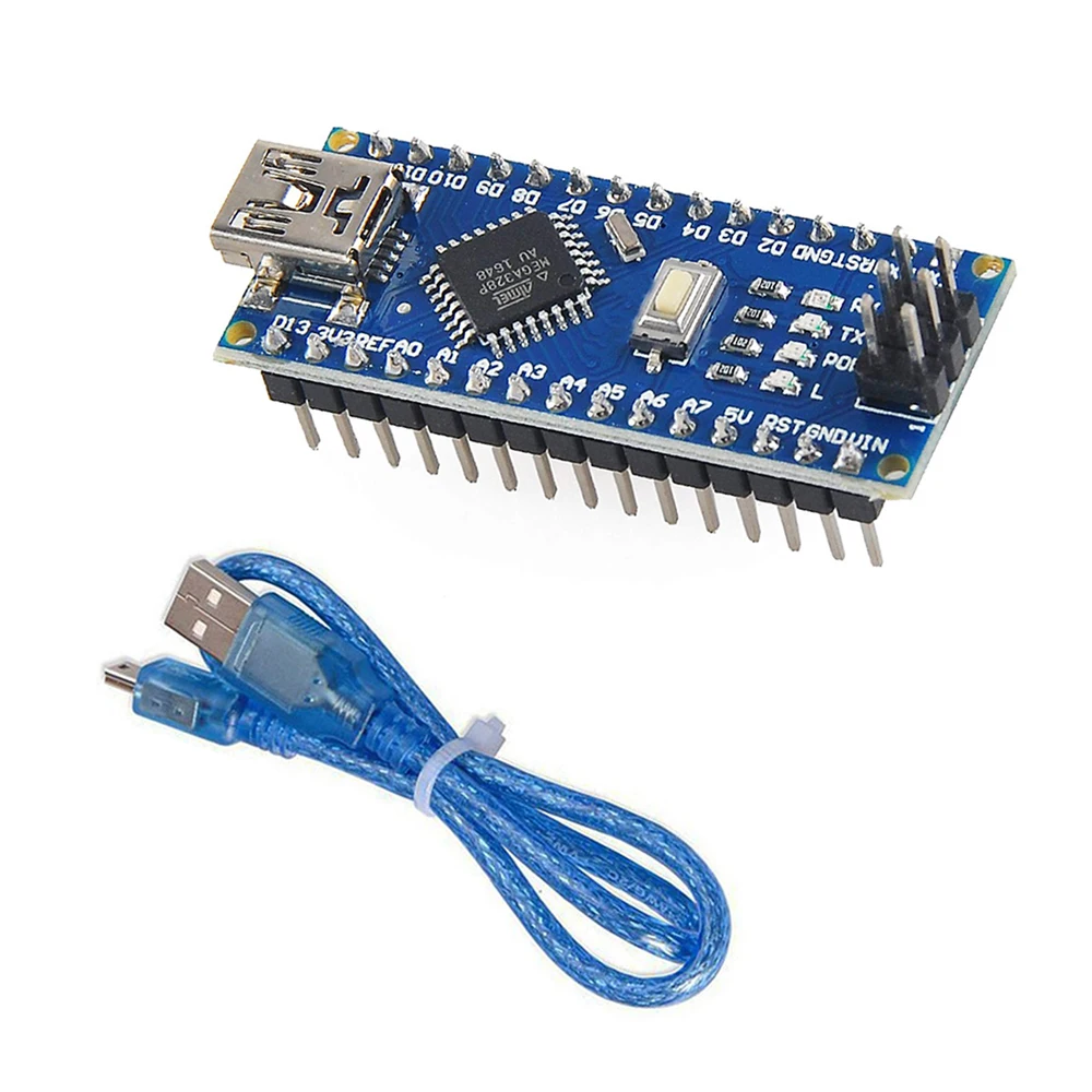 Nano Mini USB с Загрузчиком совместимый контроллер 3 0 Для Arduino CH340 драйвер v3.0 16 МГц ATMEGA328P