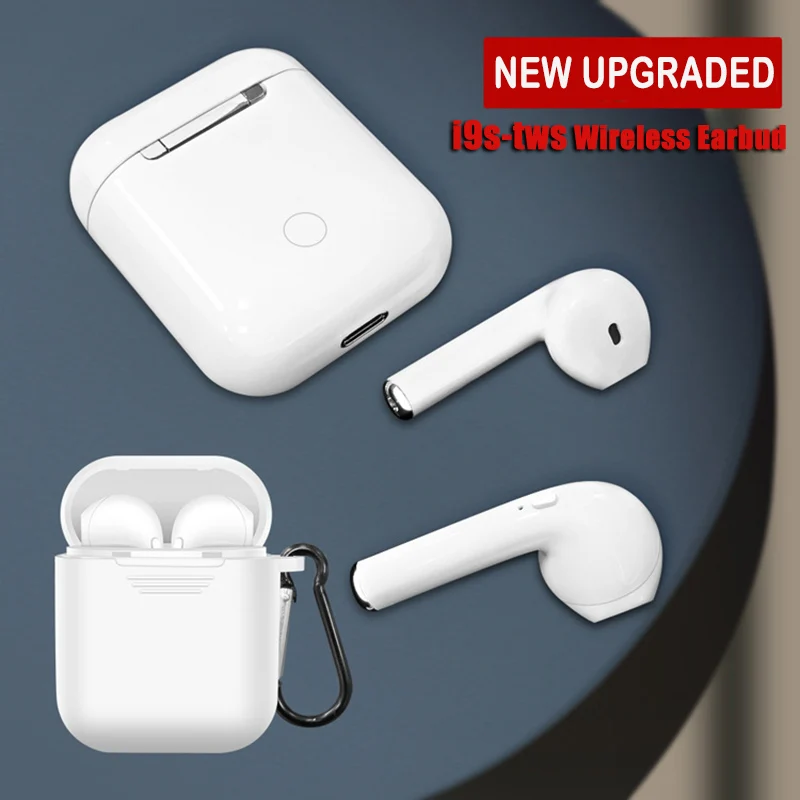 I9s tws наушники мини беспроводные Bluetooth стерео гарнитура зарядная коробка для Apple
