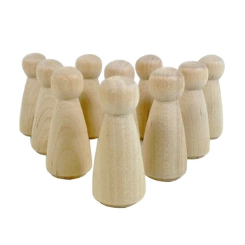 

Unfinished Wood Doll Bodies -Mom/Angel - 10 Pieces