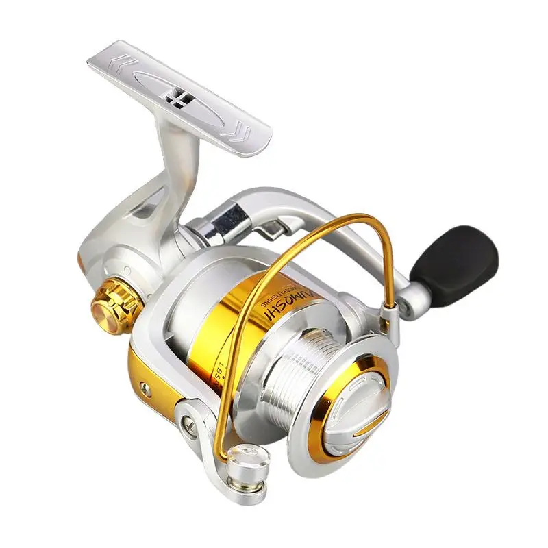 Fishing Reel 12BB Metal Coil Lure Spinning Reels Rocky Raft 1000-7000 Pesca Pech Wheel Tackle Carretilha de pesca | Спорт и