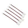 Connecteurs rapides pour bande LED, 8mm, 2 broches, 10 broches, 4 broches, 12mm, 5 broches, pour bande lumineuse RGB/RGBW, 3528/5050, soudure gratuite, 10 pièces ► Photo 3/6