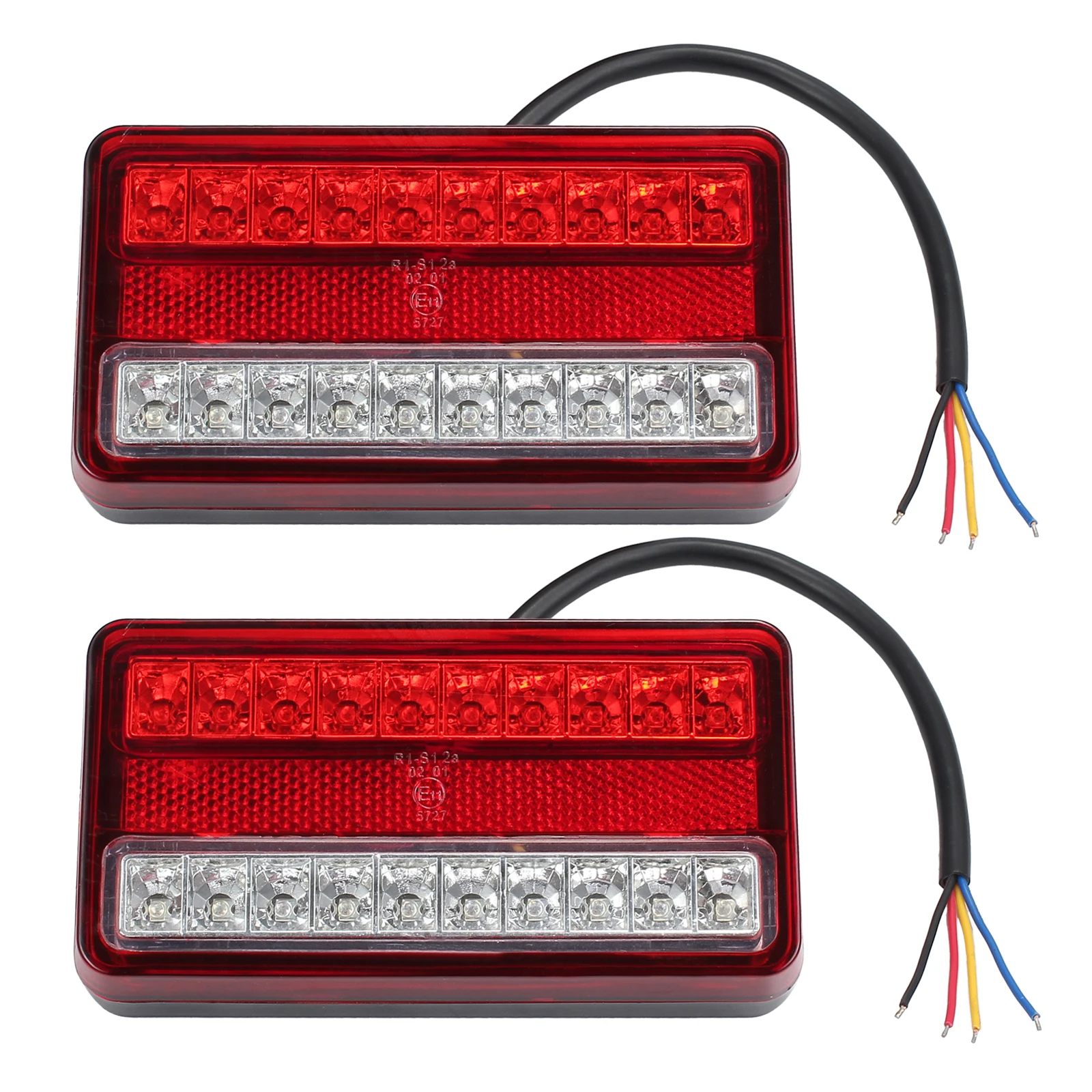 AUTOUTLET 2X20 светодиодный грузовик задний фонарь Водонепроницаемый катафот свет