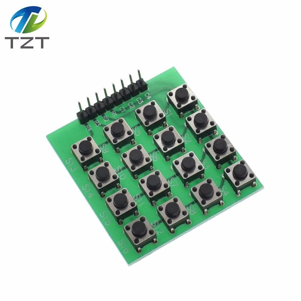 

4x4 Matrix 16 Keypad Keyboard Module 16 Button Mcu for Arduino