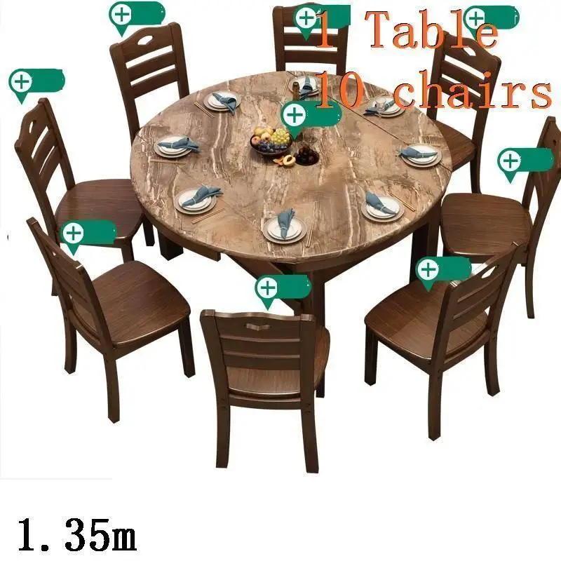 Redonda Comedores Mueble Eettafel Salle A Manger Moderne Esstisch Kitchen Wood Round De Jantar Tablo Bureau Mesa Dining Table