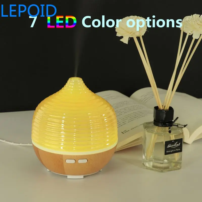 

Lepoid Aroma Diffuser Mini Humidifier Car Air Freshener Aromatherapy Essential Oil Mist Maker 200ml