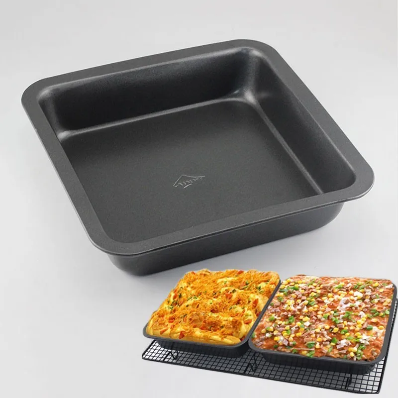 Buy Square Baking Pan Tray Oven Steel Trays Bread