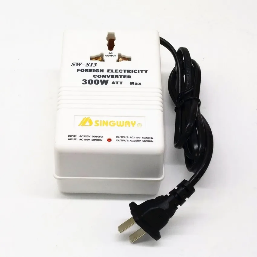 SW S13 300W AC110v to 220V и AC110V Сменный адаптер преобразователя мощности|Адаптеры AC/DC| |