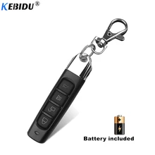KEBIDU беспроводной универсальный пульт дистанционного управления 433Mhz копия автомобиля Авто Клонирование ворота для гаражной двери портативный Дубликатор ключ дистанционного управления