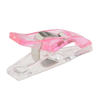 

50 Pieces Mini Sewing Clip for DIY Patchwork Fastener Sewing Accessory Plastic Clips for Sewing Plastic Sewing handicraft