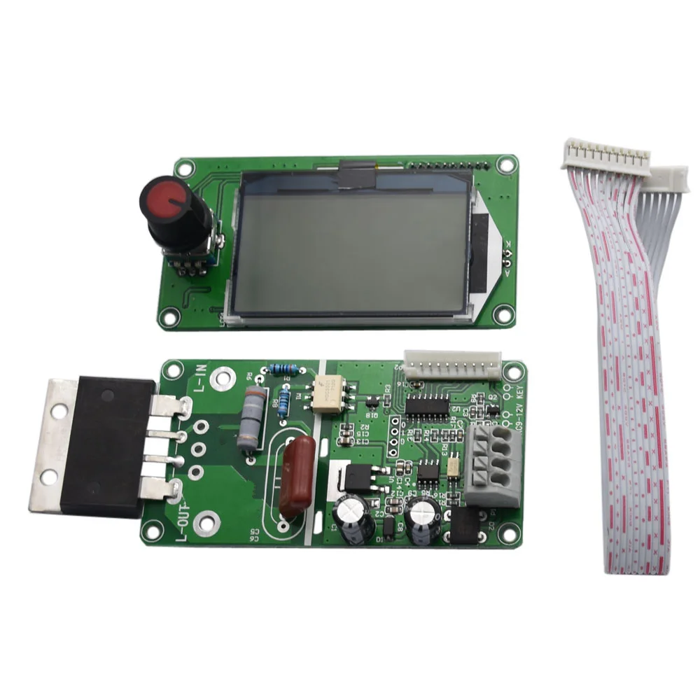 

100A LCD Display Digital Double Encoder Spot Welder Welding Machine Transformer Control Module