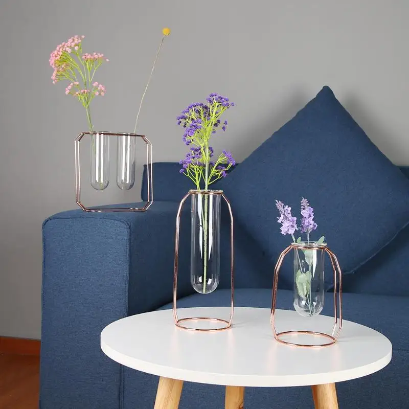 Nordic Style Glass Flower Vase