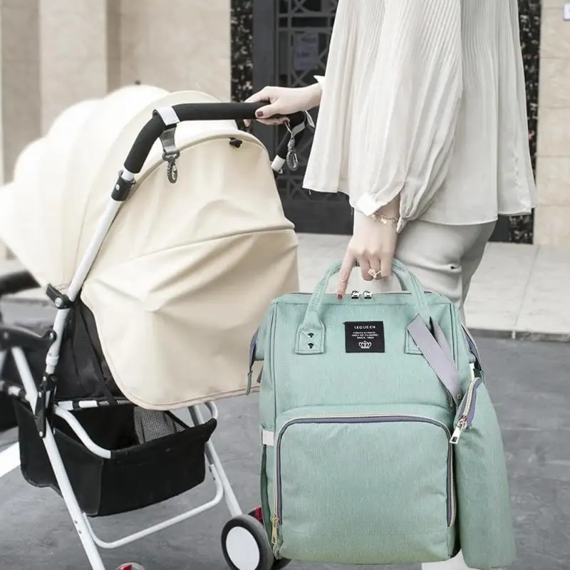 Goedkoop Moederschap Waterdicht Nappy Handtas Usb poort Reizen Mummie Verpleging Rugzakken