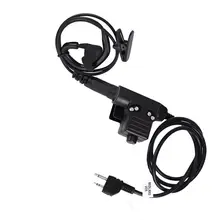 Тактика уха костный вибратор Шум снижения динамик с U94 PTT для Midland Gxt1030vp4 G7 G9 Xt14 Xt18