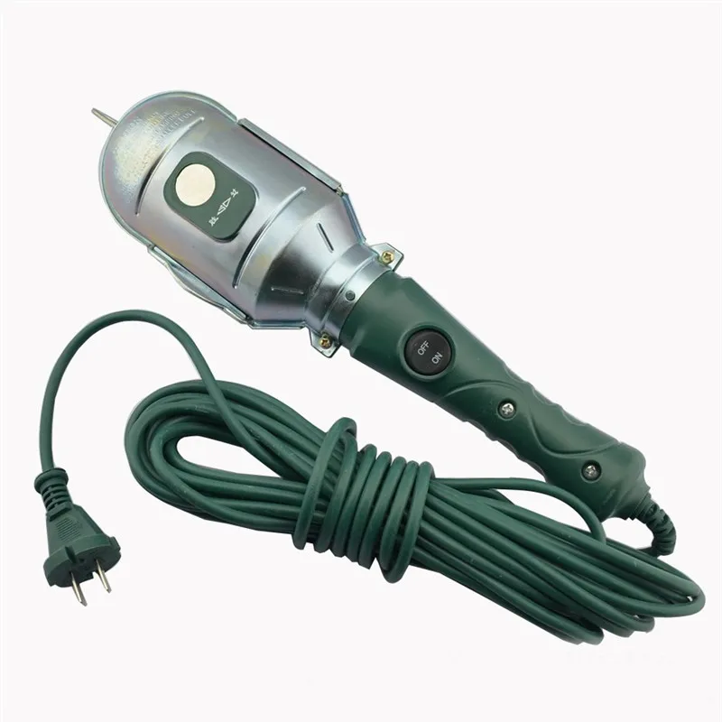 

CLAITE Strong Magnetic Work Light Portable Mobile Lamp Handy Repair Light Cars Bicycles Mechanica Light with US Plug AC220V