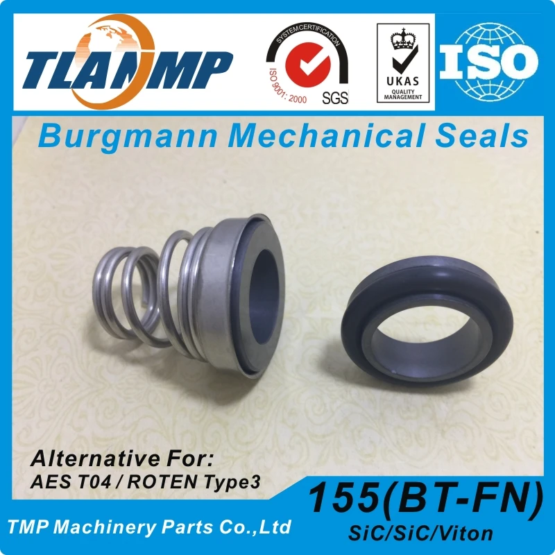 Механическое уплотнение TLANMP 155 15 (материал: SiC VIT) для насосов edua CDX 2CDX(L) | AES T04/Burgmann BT