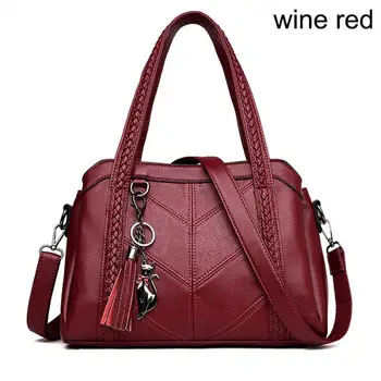 

1 Pcs Women Lady Shoulder Crossbody Bag PU Leather Fashion For Shopping Mobile Phone AB@W3