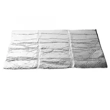 Автомобиль звукоизоляция пены мертвящей автомобиля звук теплоизоляция хлопок 60*40 дюймов 5 мм теплоизоляция коврик непромокаемые автомобили