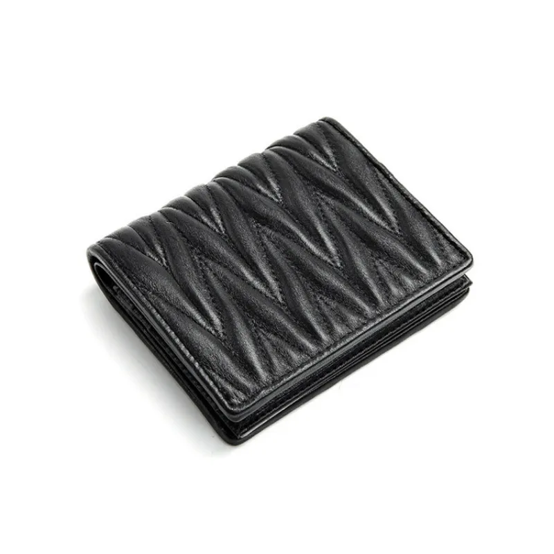 

Concise Women Genuine Leather Fashion Wallet Sweet Coin Purse Card Holders Package Clutch Bag Carteira Feminina Billetera Mujer