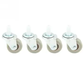 

4Pcs Universal 2 inch Swivel Casters Wheels Heavy Duty Caster for Cart suitcases chair Furniture Hardware Set furniture wheels