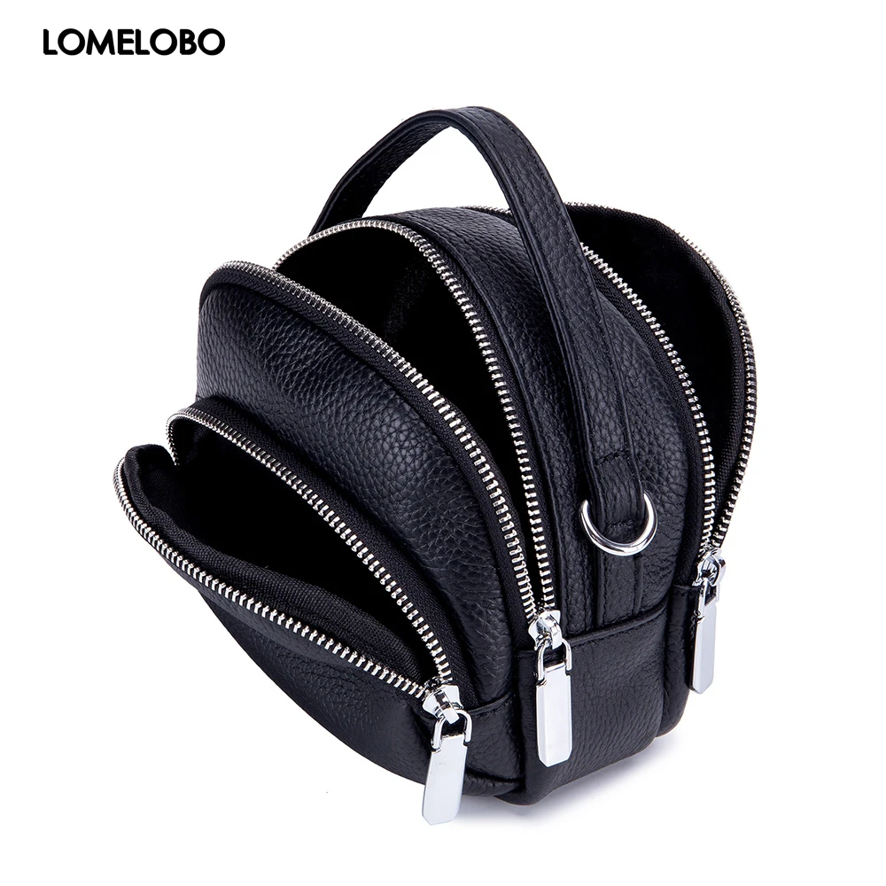 Lomelobo женские сумки из натуральной кожи дамская сумка через плечо с узором Личи