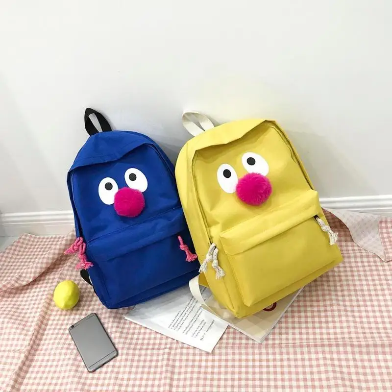 

2018 Solid Color Animal Women Backpack High Capacity School Bag Student Adolescent Girl Backpack Female Rucksack Mochila Bagpack