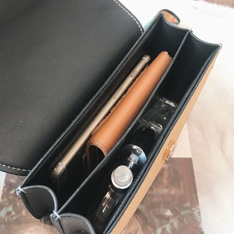 Herald Fashion Women Shoulder Bag Wide Strap Flap Bag Quality Leather Designer Clutch Bag Ladies' Messenger Bags With Hair Ball Herald Fashion Women Shoulder Bag Wide Strap Flap Bag Quality Leather Designer Clutch Bag Ladies' Messenger Bags With Hair Ball