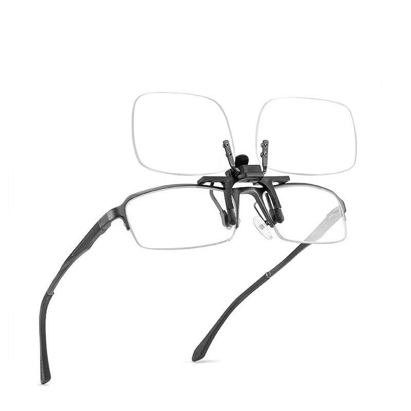 Zilead антибликовыми свойствами светильник клип на очки для чтения с откидной крышкой выполненные пресбиопии Eyeglases дальнозоркости очки с чехол+ 1.0to+ 3,0