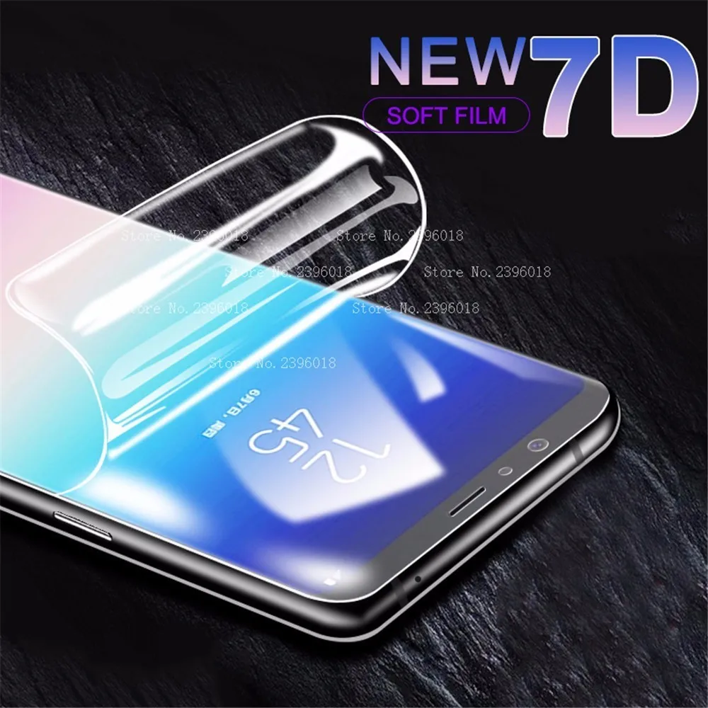 Nuovo 7D Idrogel Pellicola Per Samsung Note 9 S10 10E J 4 J4 6 Un 6 Plus Hd Protezione Dello Schermo Per J3 J5 A3 A5 Copertura Completa Morbido Non Di