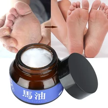 30 г лошадь масло ножной зуд снять Отшелушивающий Антибактериальный увлажняющий уход за ногами Крем лошадь масло Ноги Удаление ороговевшей кожи крем