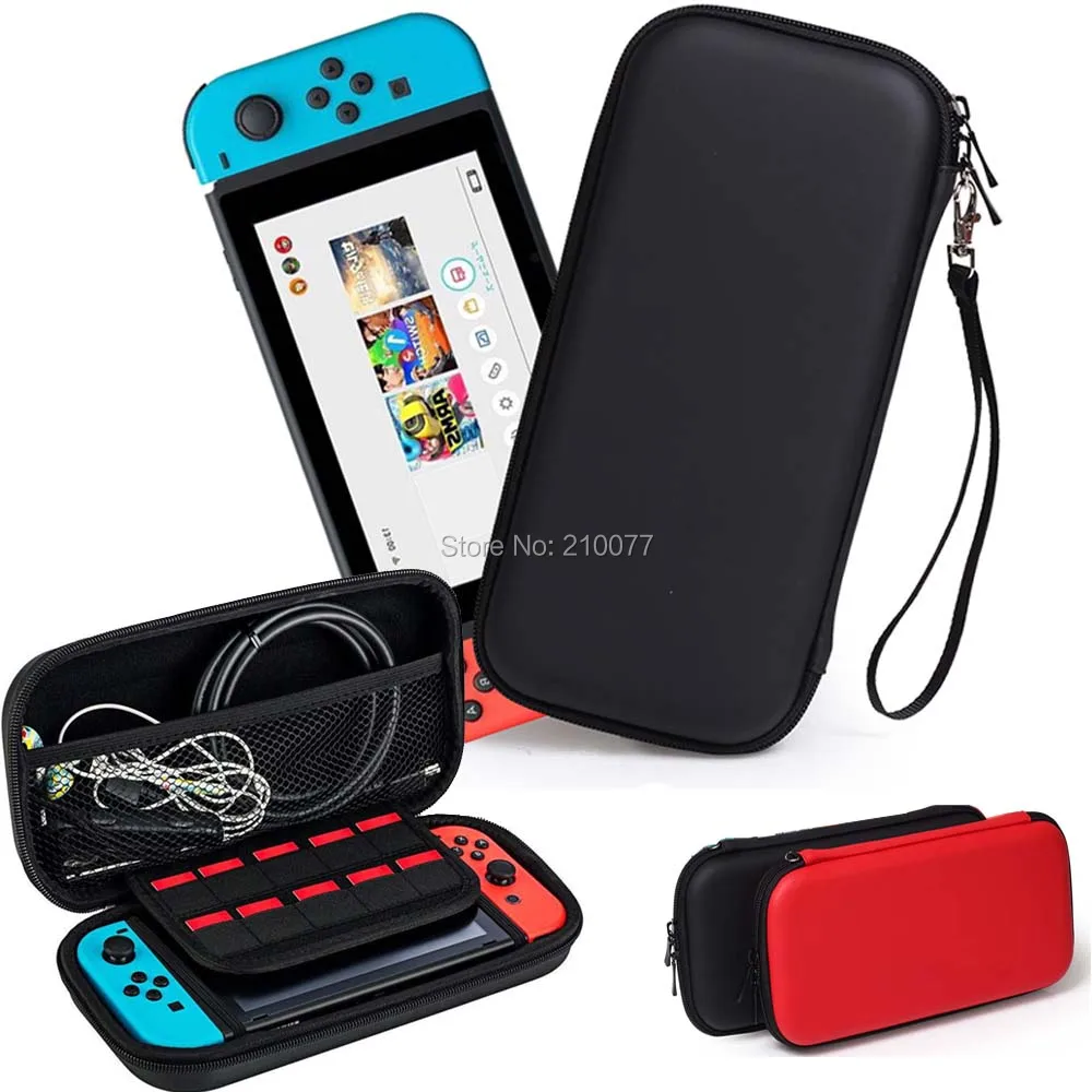 

Durable Tough Hard cover Clamshell Case For Nintendo Switch Earphone Cable Storage Box
