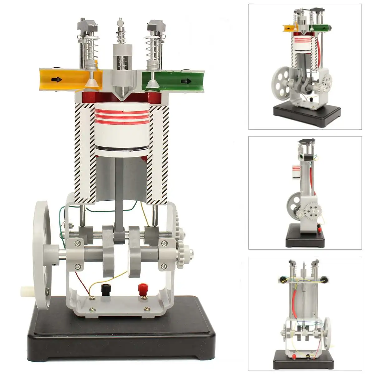

Diesel-Engine Model 31009 Working Principle Of Internal Combustion Physic Teaching Engine Experiment Equipment Instrument Test