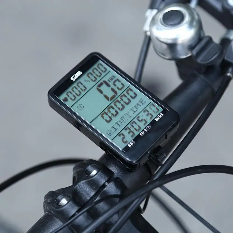 

SUNDING SD-577C Wireless Bicycle Computer Backlight Bike Cycling Odometer Heart Rate Monitor 2018 New Bikes Parts Accessories
