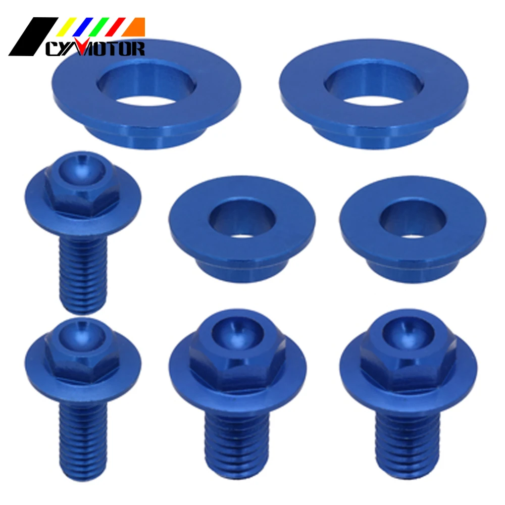 Пластиковые детали кузова для мотоцикла болты Yamaha YZ125 YZ250 YZ 125 250 2002 2003 2004 2005 2006