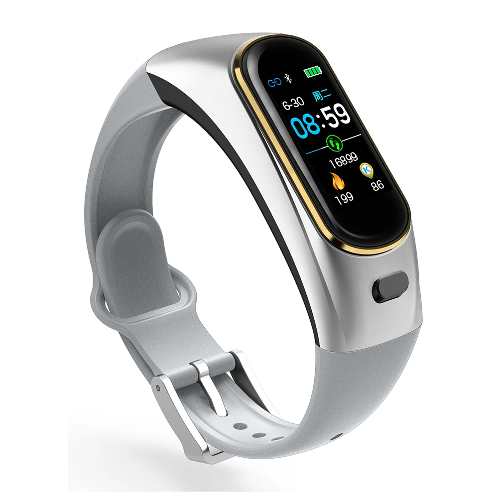 

H109 Smart Bracelet With Wireless Bluetooth Earphone With Muti-Sporting Data Call Reminde Fashion Waterproof Smart Watch