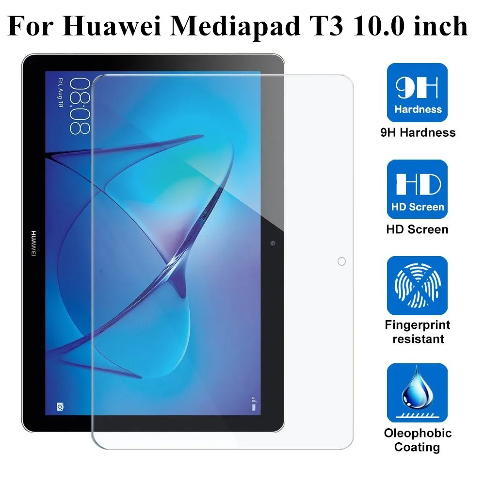 Mediapad T3 9,6 закаленное Стекло для huawei Mediapad T3 10 AGS-L09 AGS-L03 Экран защитная пленка гвардии Tablet Экран 9 H Стекло