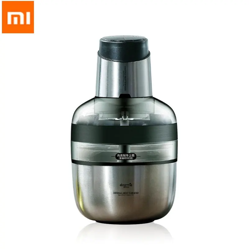 

Deerma DEM-JR01 1.8L Stainless Steel Meat Grinder FoodBlender Electric Grinder Automatic Mincing Machine Household