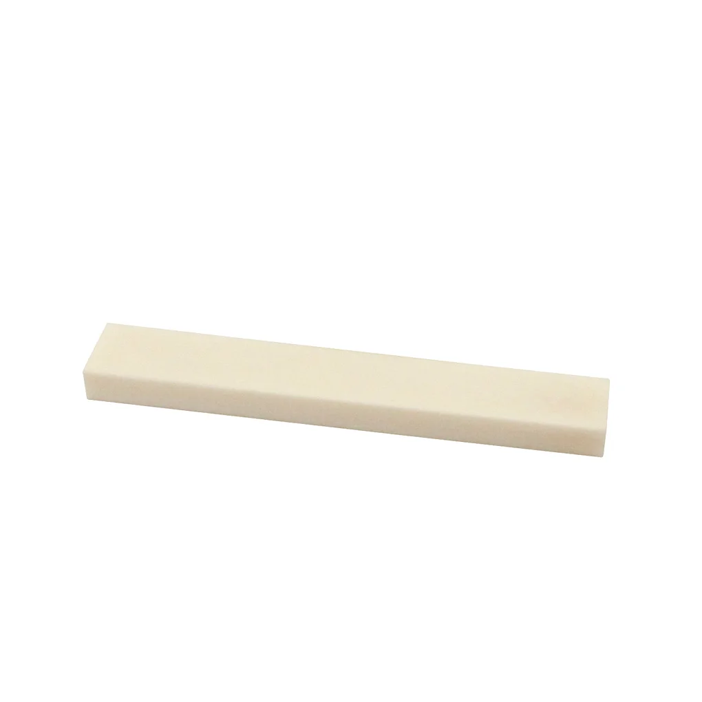 새로운 2PCS 뼈 기타 너트 빈 83*12*6mm 일렉트릭베이스 어쿠스틱 기타 만돌린 밴조 우쿨렐레 부품