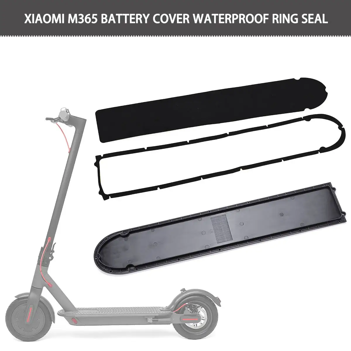 Крышка батарейного отсека педали электроскутера для Xiaomi Mijia M365 Kick Scooter Усиленная