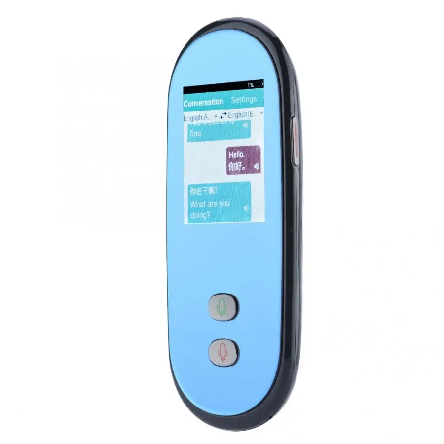 

Intelligent Voice Translator Simultaneous Translation Support WIFI MIFI SIM 28 Languages Travel Translator traductor de idioma